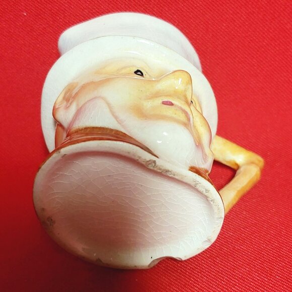 Vintage Dickens Toby Style Mug Cane Handle Creamer Cup - Picture 7 of 11